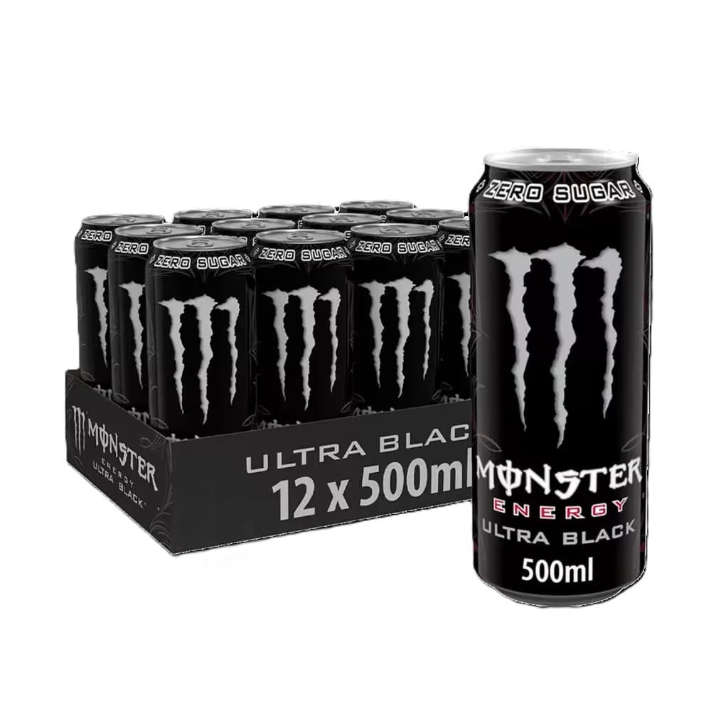 MONSTER ENERGY ULTRA BLACK